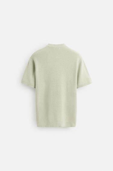 PEARL KNIT T-SHIRT - Light green by Zara - Image 6