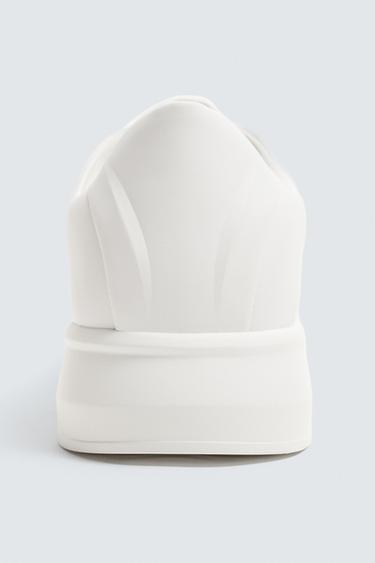 MONOCHROME CHUNKY TRAINERS - White by Zara - Image 6
