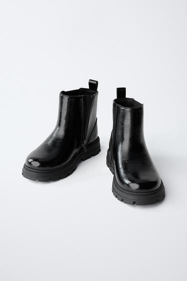 ELASTIC ANKLE BOOTS - Black by Zara - Image 2