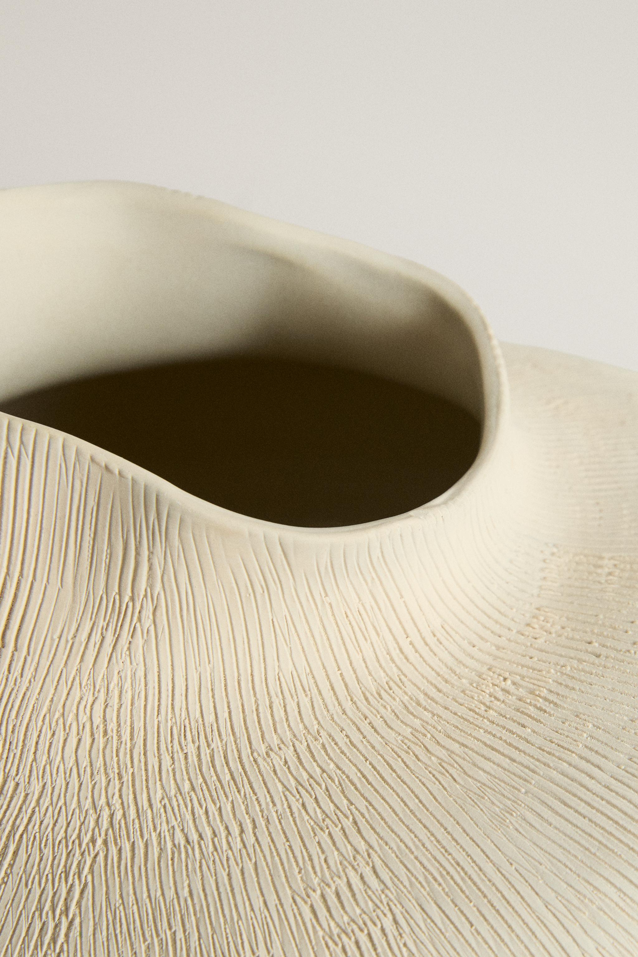 IRREGULAR CERAMIC VASE