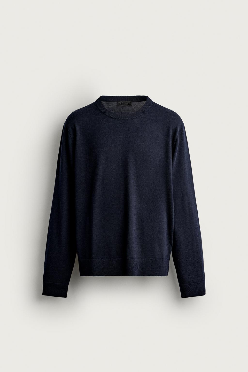100% WOOL REGULAR FIT JUMPER