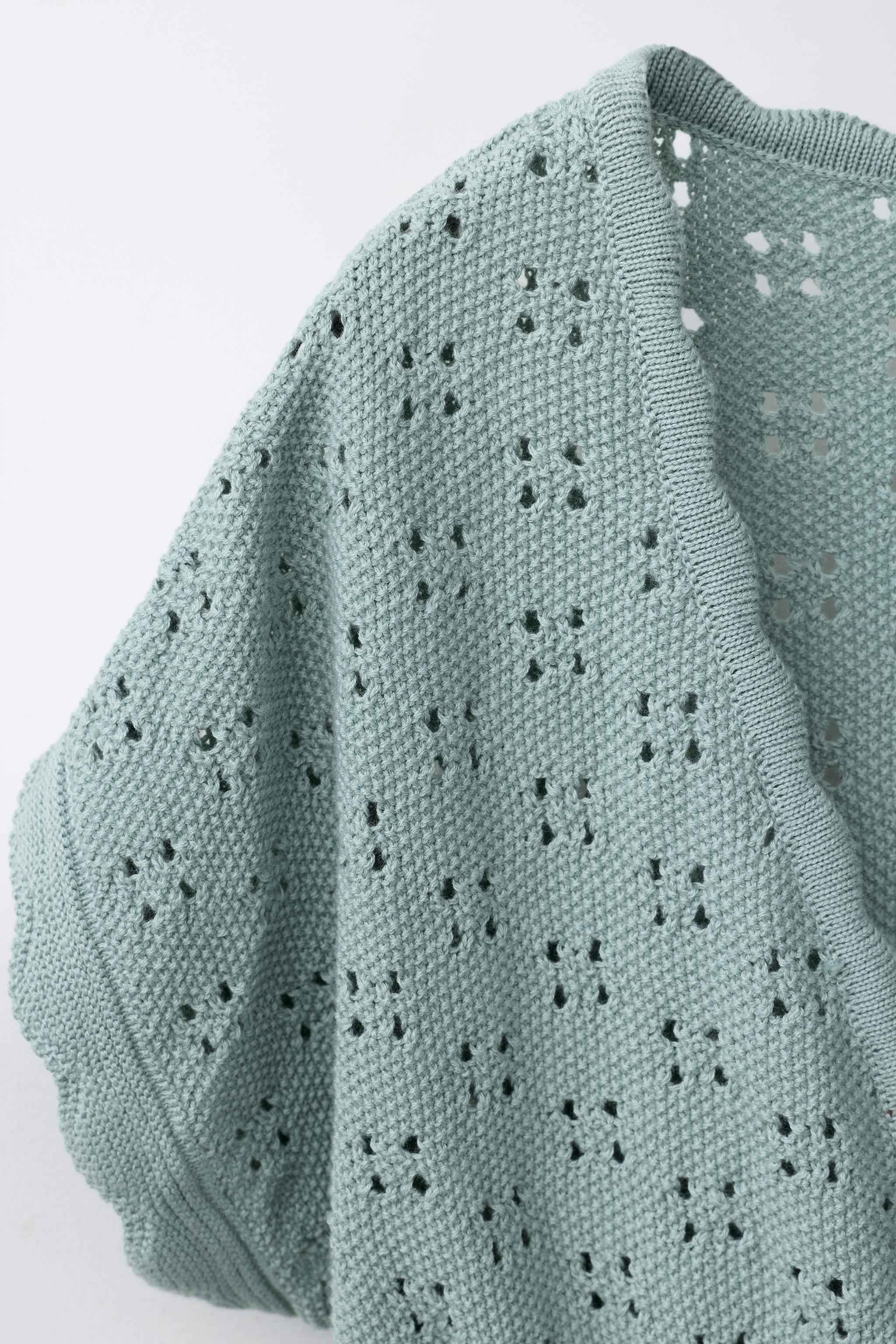 CROCHET KNIT CAFTAN