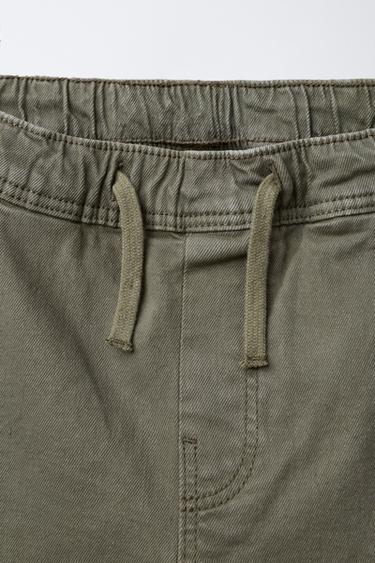 SUPER STRETCH JOGGERS - Khaki by Zara - Image 2