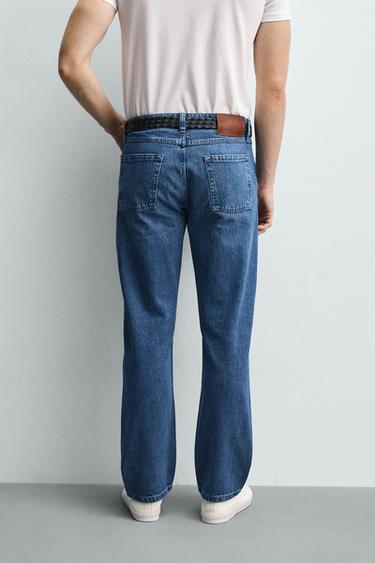 REGULAR FIT JEANS - Blue by Zara - Image 2