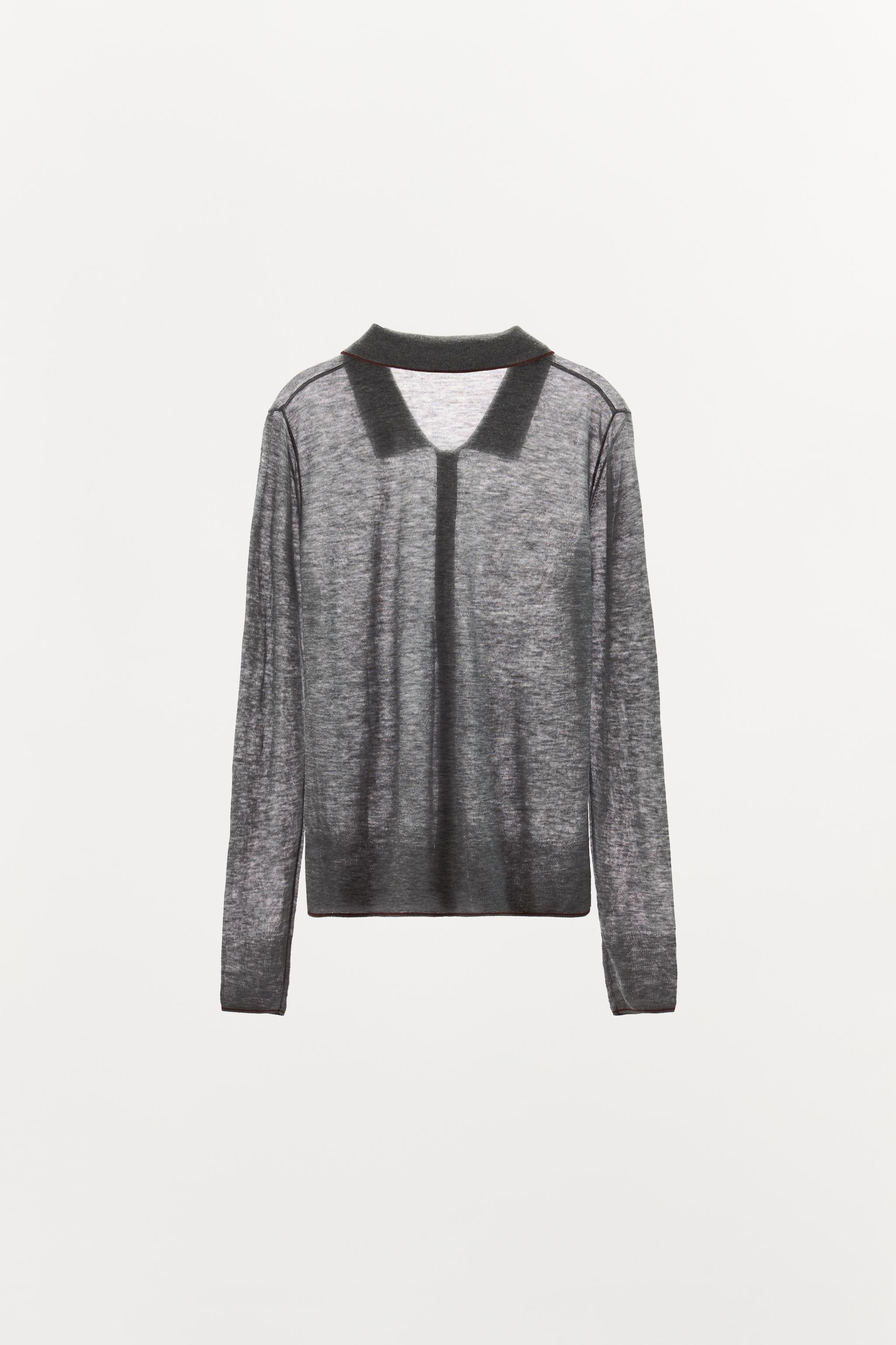 100% WOOL POLO JACKET