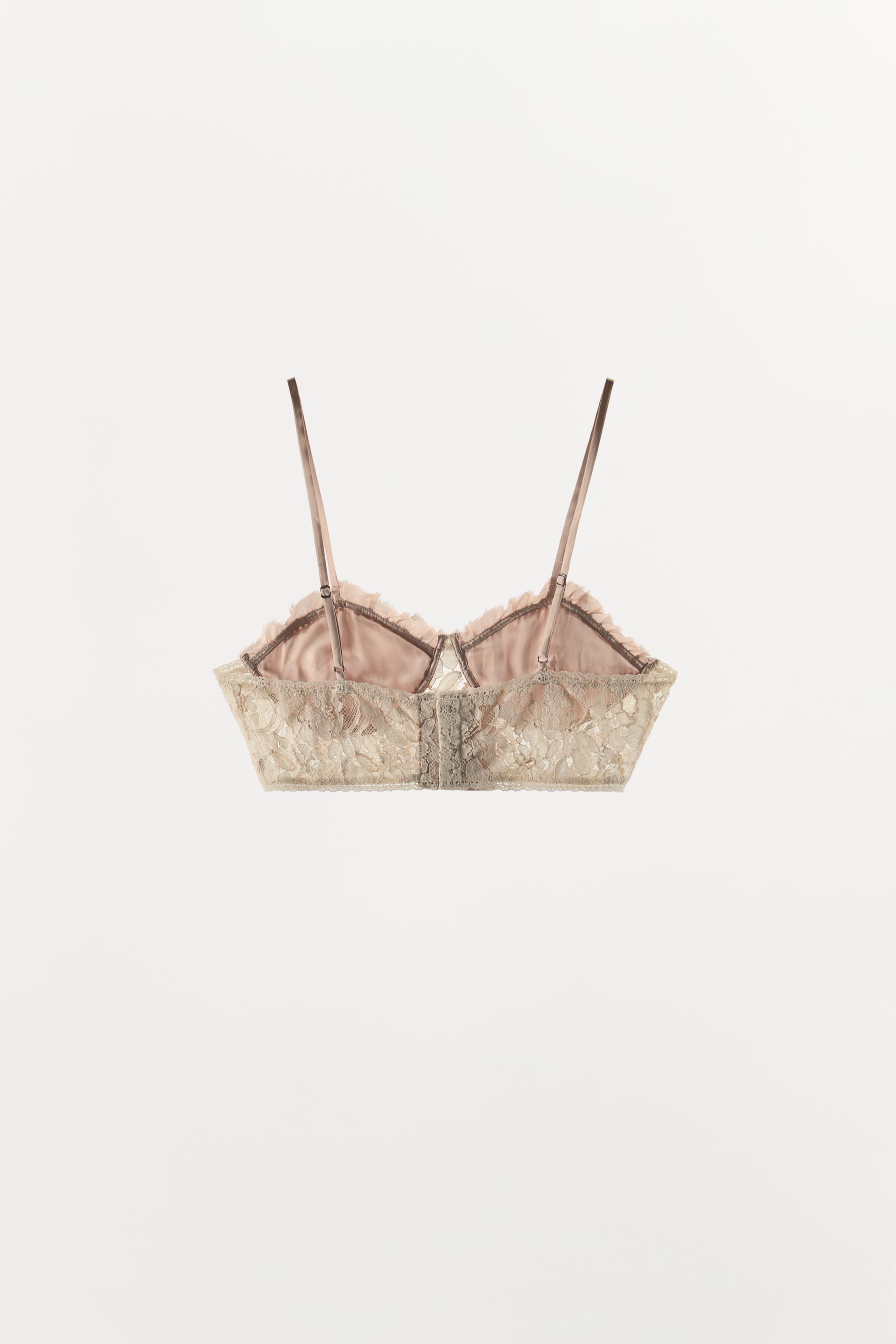 SOUTIEN-GORGE PLIS DENTELLE