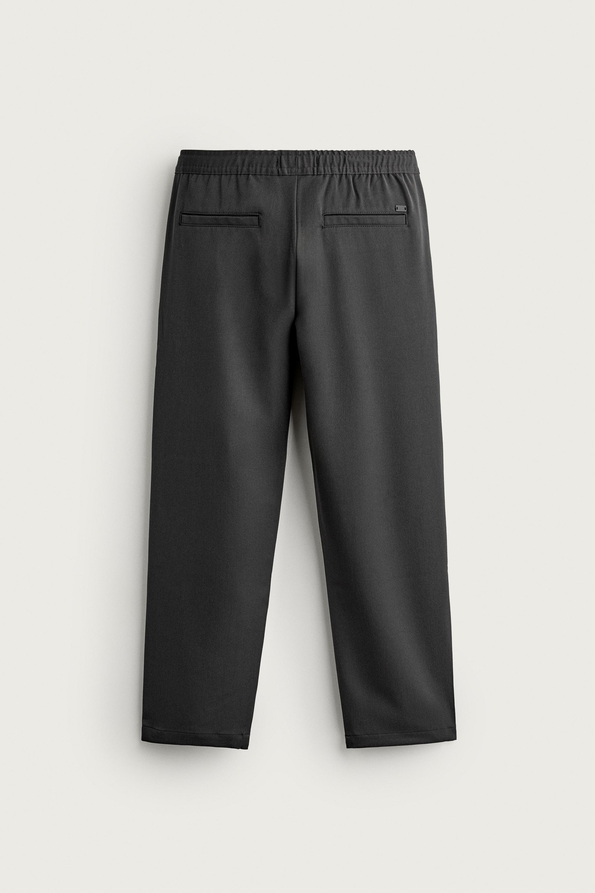 COMFORT REGULAR FIT PANTS - Mink | ZARA United States