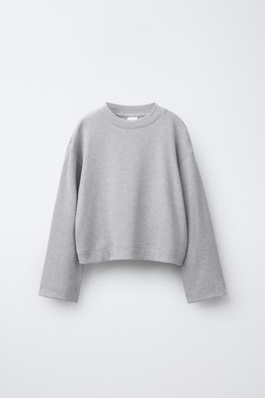 CAMISETA SOFT TOUCH - Gris de Zara