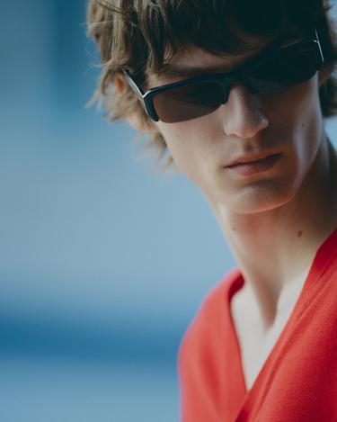 RECTANGULAR SUNGLASSES - Brown by Zara