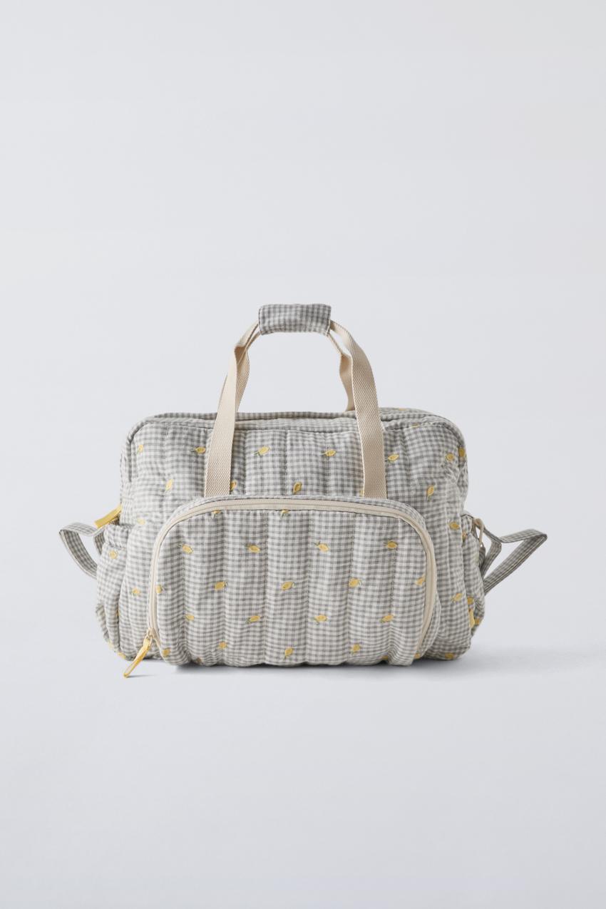 LEMON DIAPER BAG - Vichy White | ZARA United States