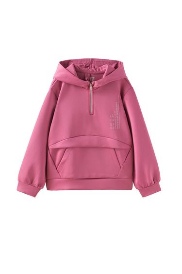 HOODIE WITH PATCH POCKET