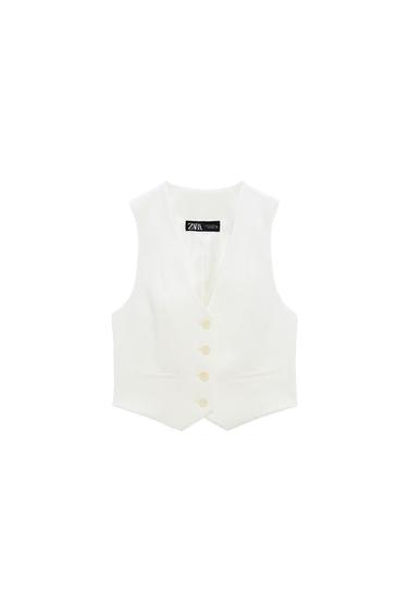 TAILORED SHORT WAISTCOAT