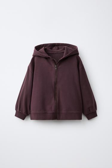 ZIP-UP HOODIE — GARNET 1