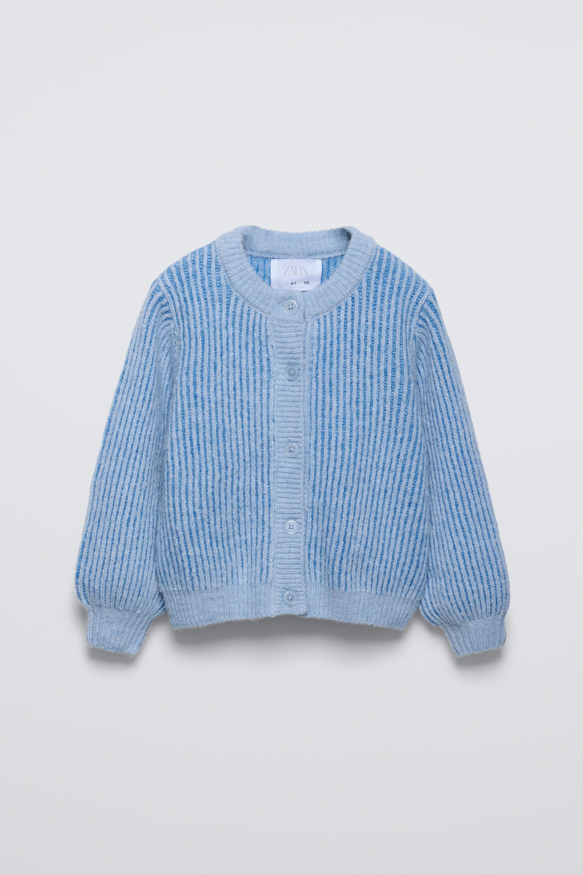 Zara knit top sweater 6/7