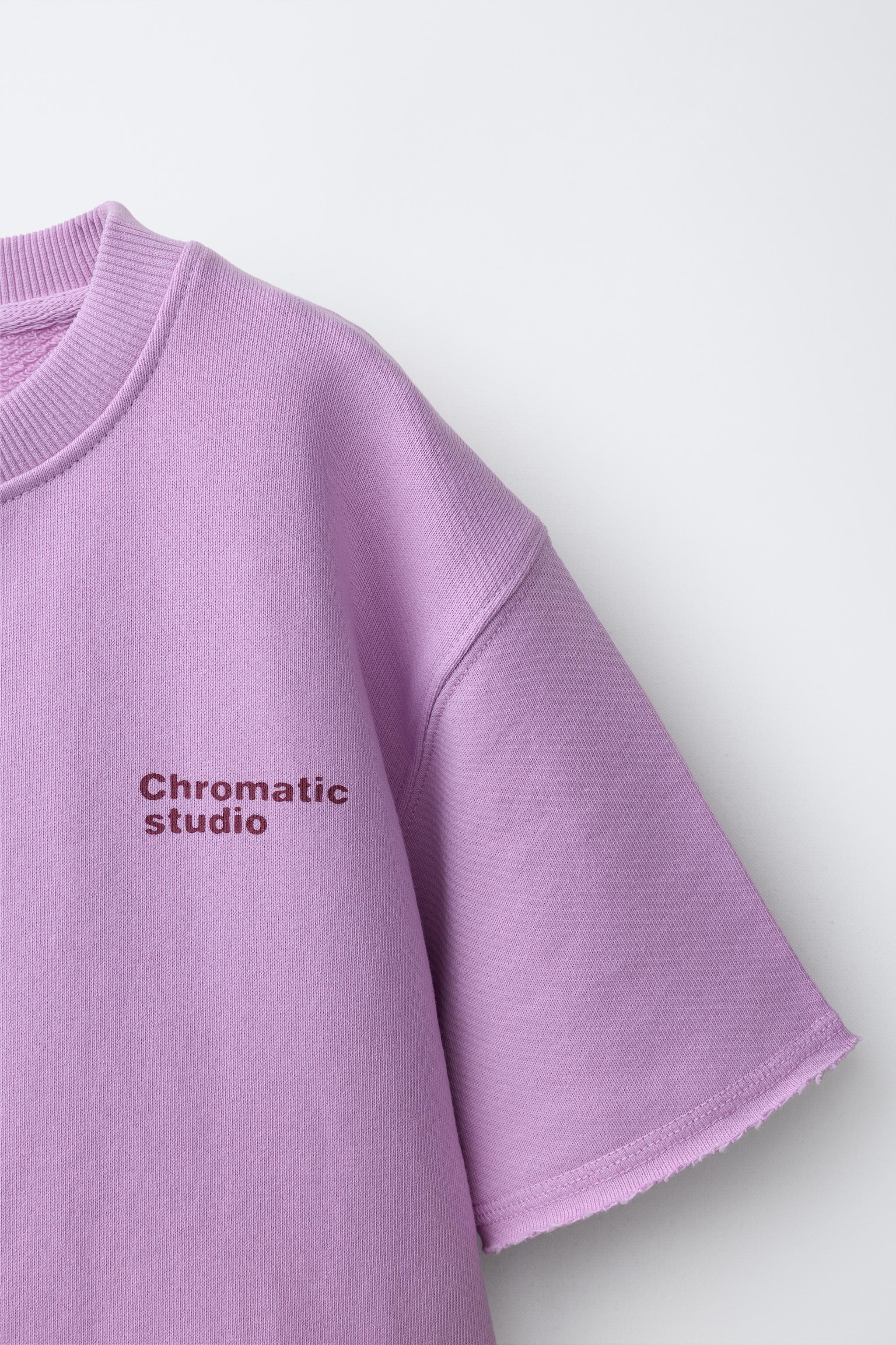 FLEECE JOGGING T-SHIRT