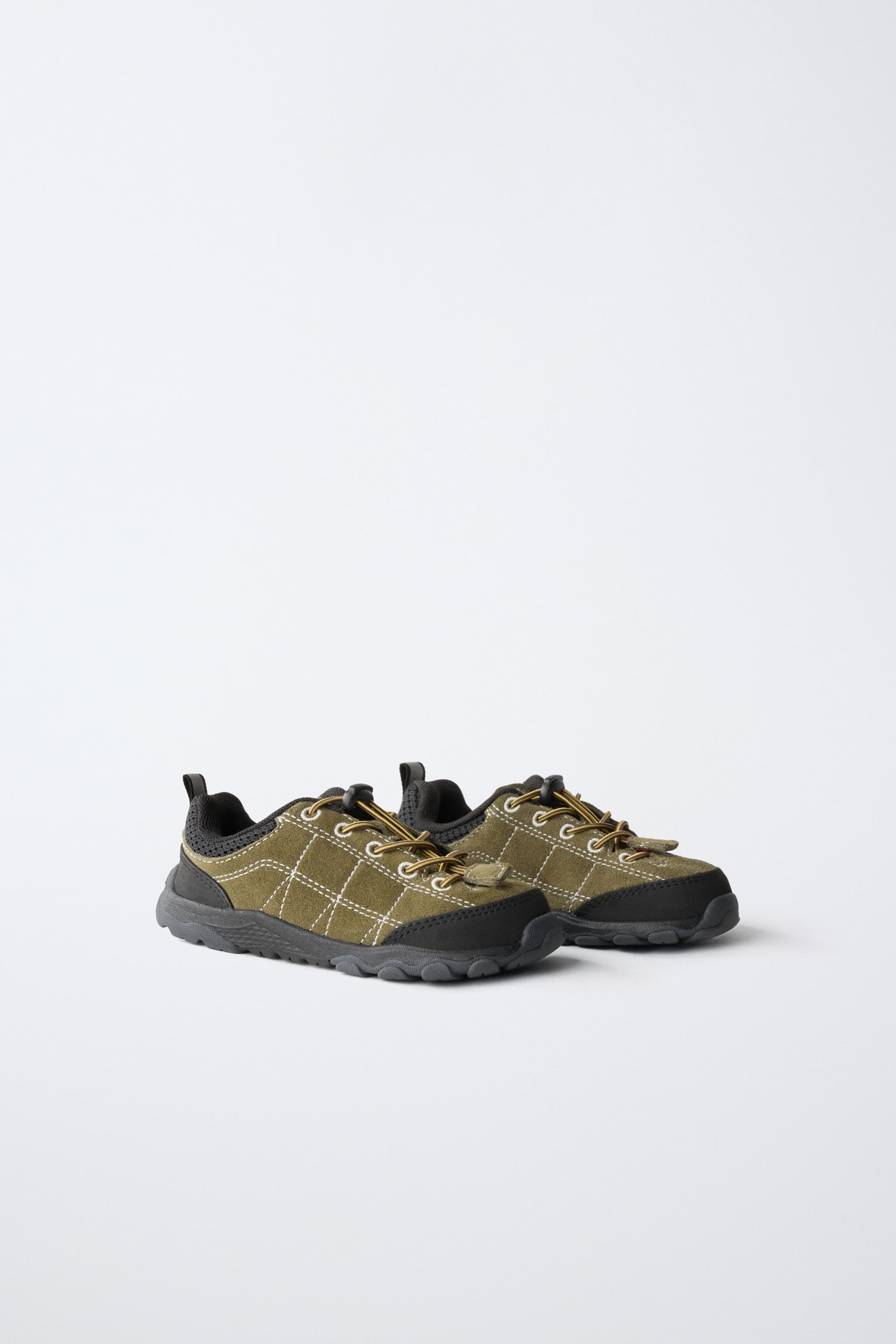 BASKET BAREFOOT EN CUIR
