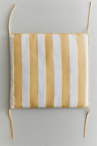 STRIPED ARMCHAIR BACK CUSHION - striped by Zara