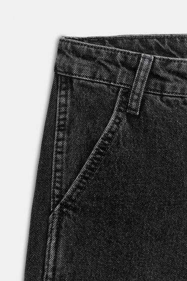 JEAN Z1975 CULOTTE TAILLE HAUTE - Noir de Zara - Image 6