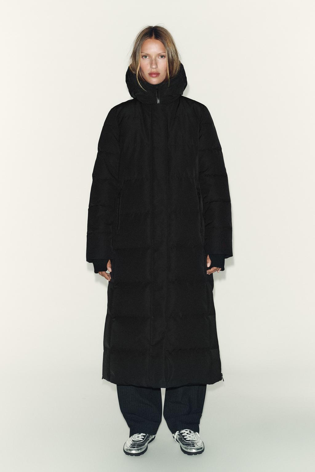 WATER REPELLENT WINDPROOF 60% DOWN 40% FEATHER HOODED PARKA