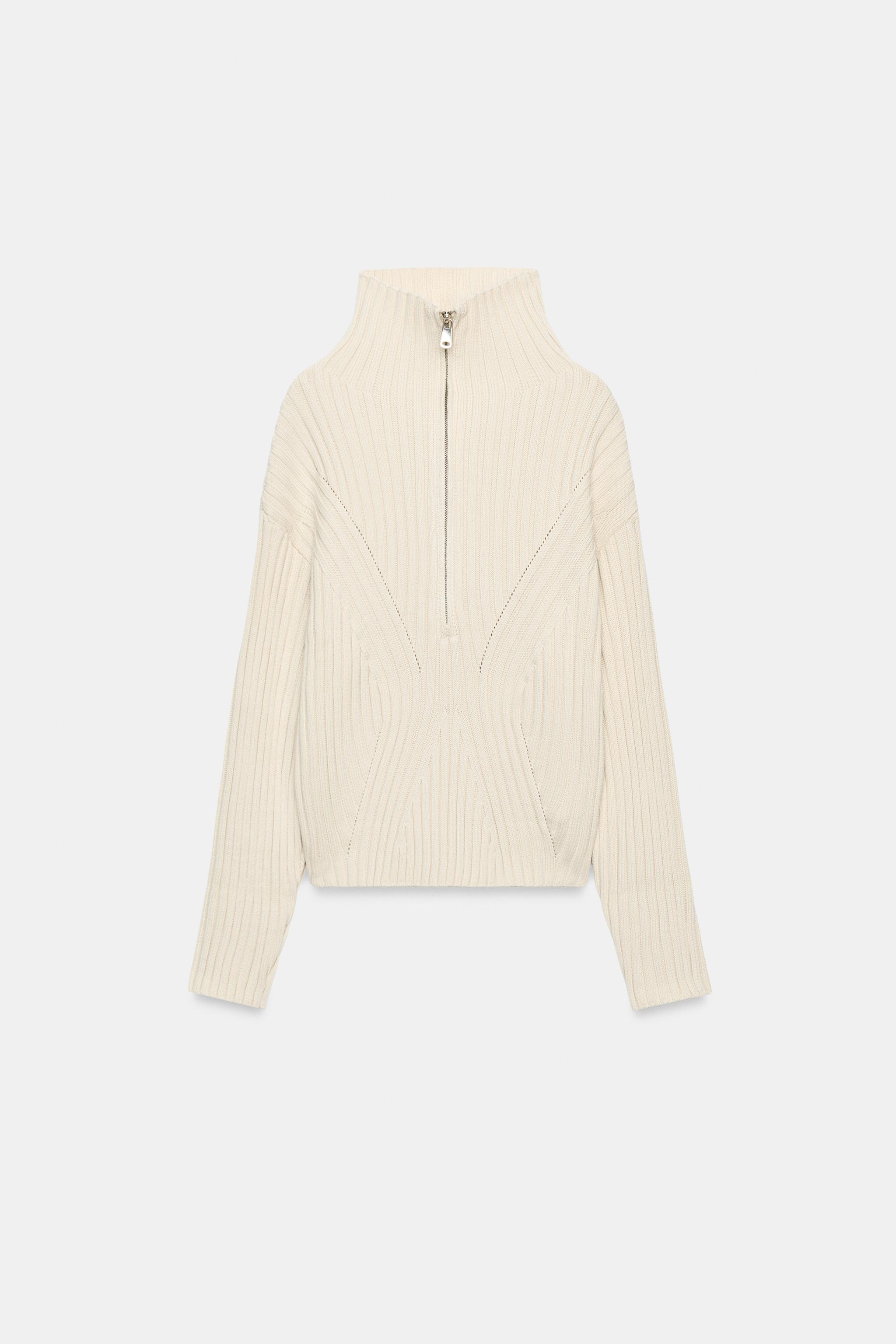 RIBBED KNIT JUMPER