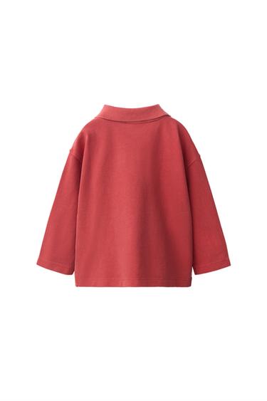SOLID PIQUÉ POLO SHIRT — Red 2
