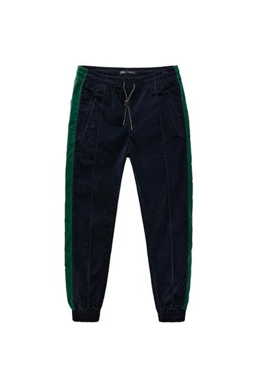 VELVET JOGGING PANTS