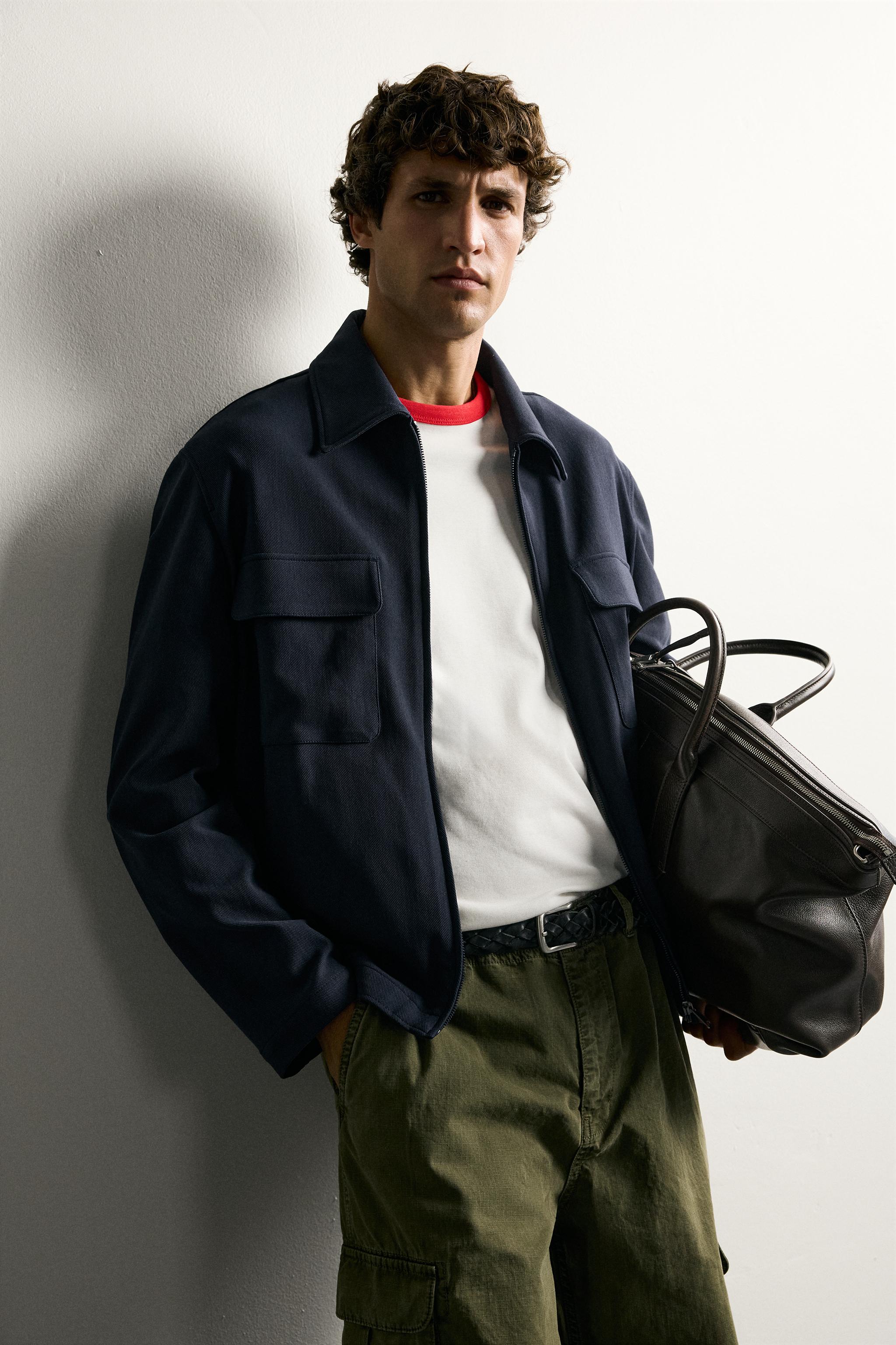SURCHEMISE REGULAR FIT ZIPPÉE