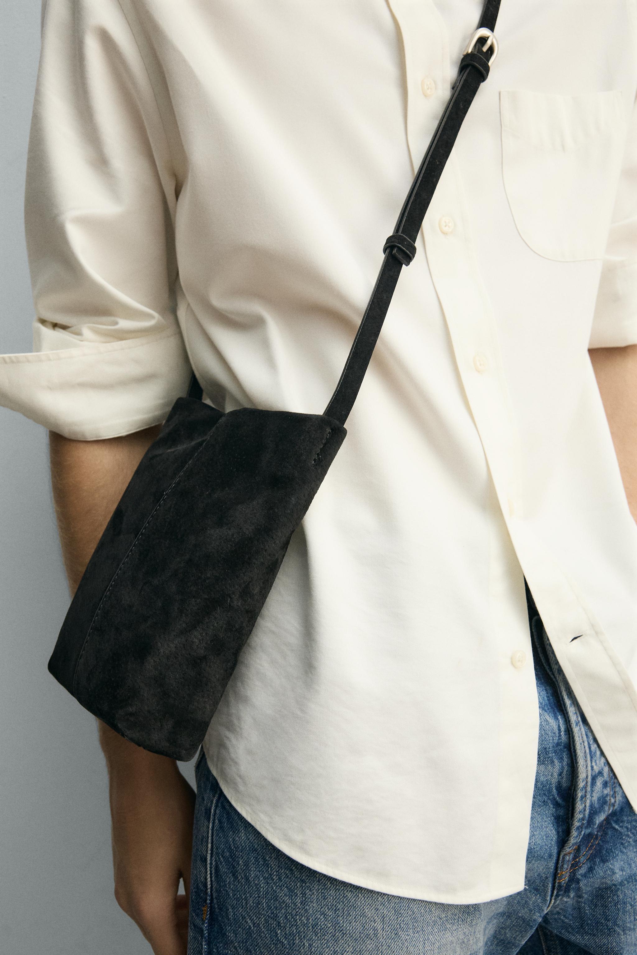 LEATHER CROSSBODY BAG