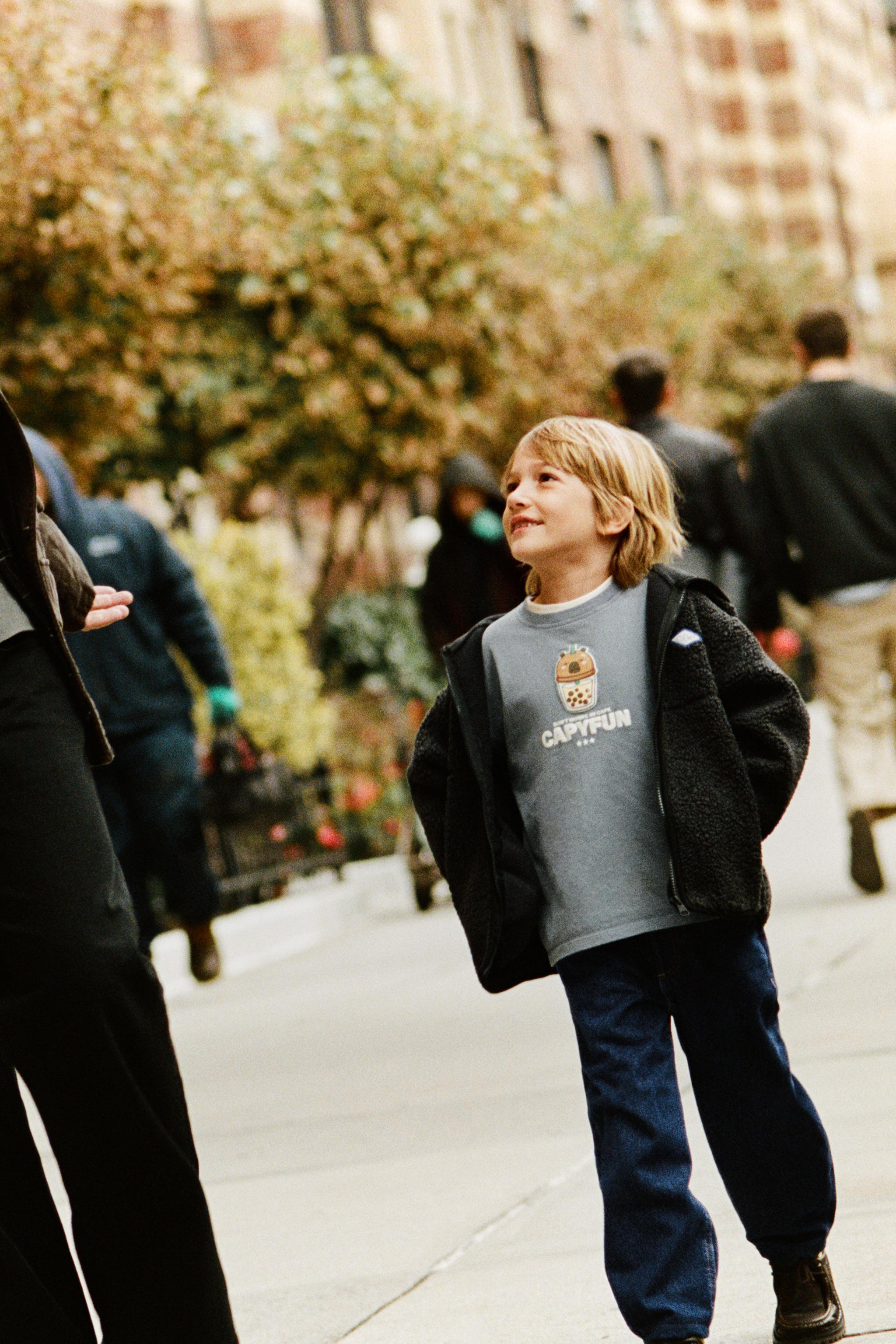 HOODED FLEECE JACKET