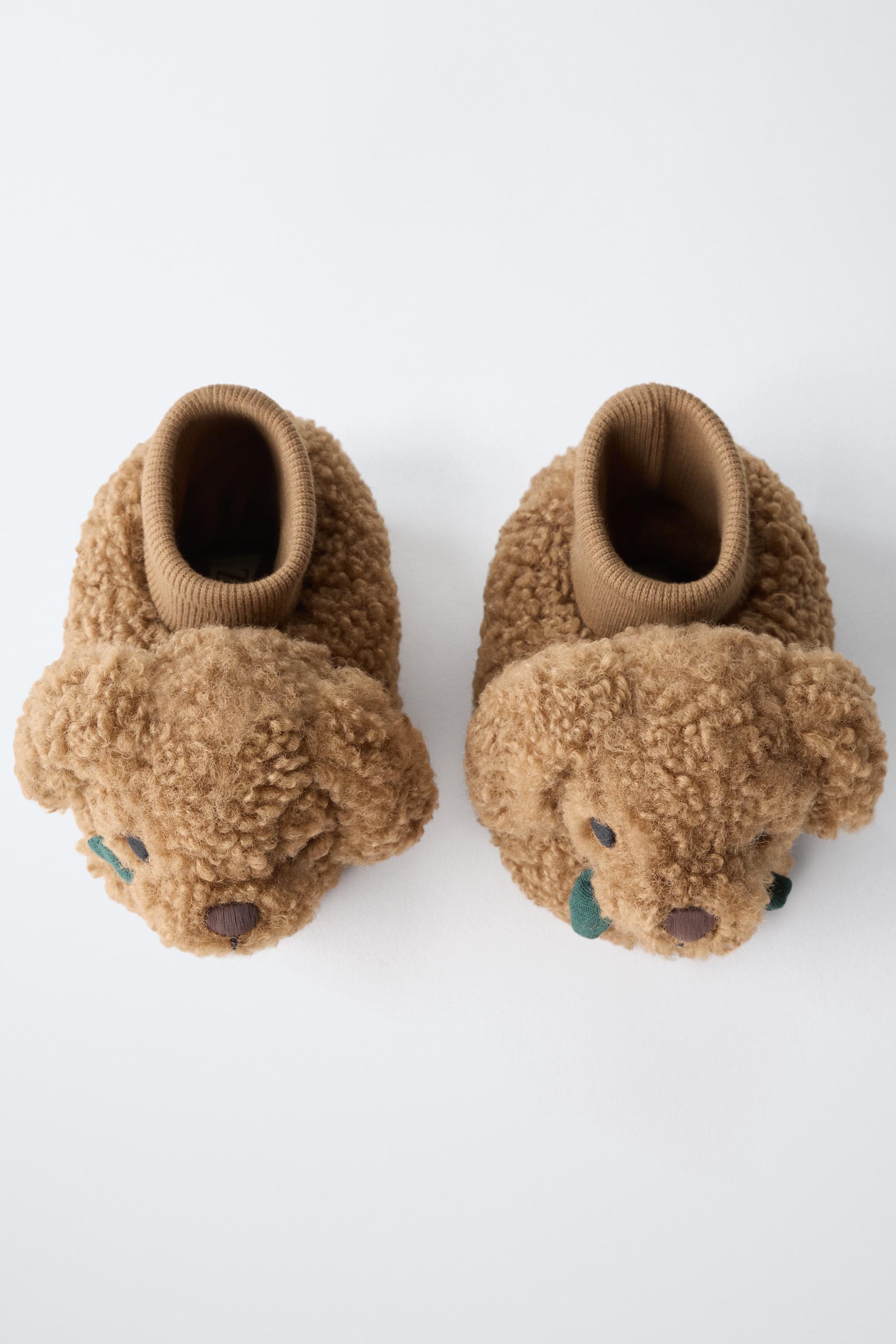 Детские тапочки Zara PUPPY SLIPPERS — фото 4