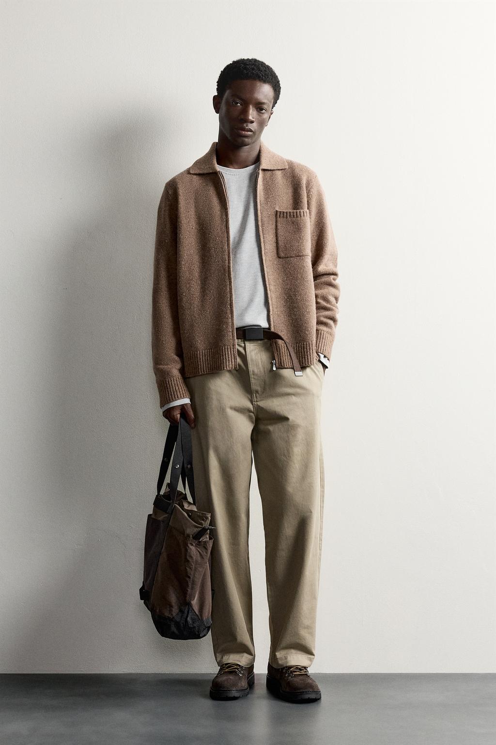 ZIP CARDIGAN