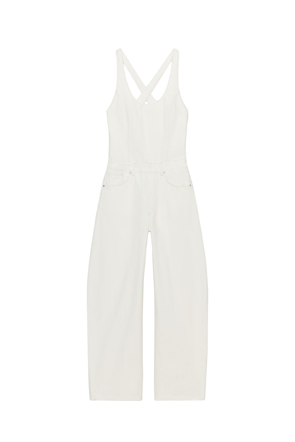 TRF DENIM STRAPPY JUMPSUIT - image 3