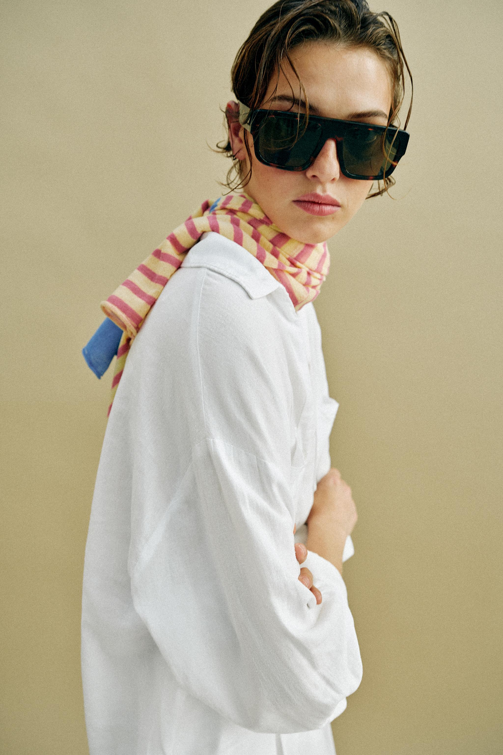 CHEMISE FLUIDE AVEC LIN