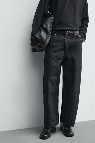 JEAN WIDE FIT - Indigo de Zara