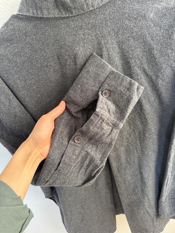 OVERSIZED FLANNEL SHIRT - Image 3