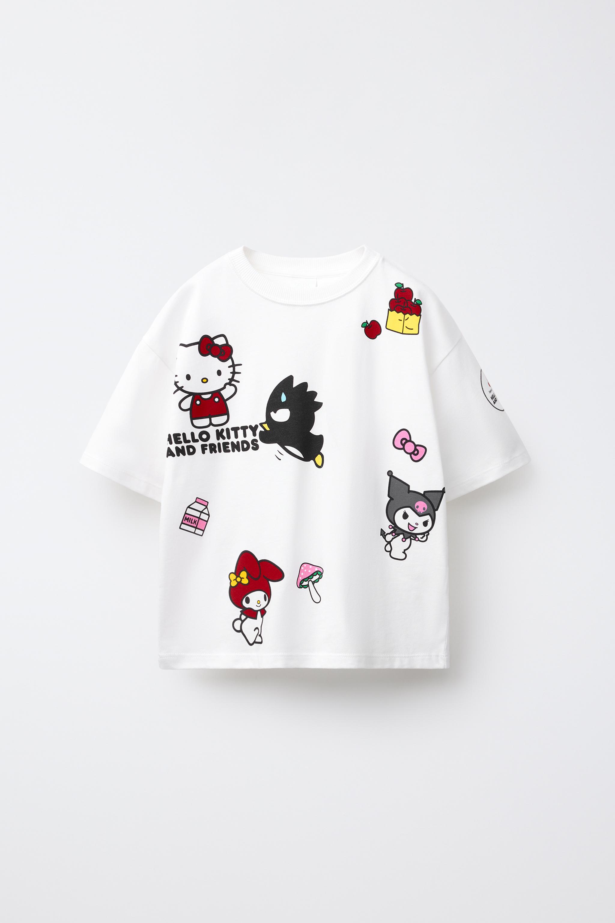 ZARA HELLO KITTY プリントスウェットシャツ 9144/701 HELLO KITTY© スウェットシャツ - カーボングレー | ZARA Japan