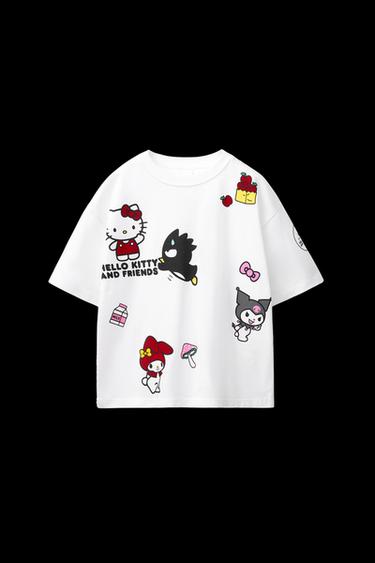 T-SHIRT MIT HELLO KITTY AND FRIENDS © SANRIO-PRINT - Cremefarben von Zara - Bild 0