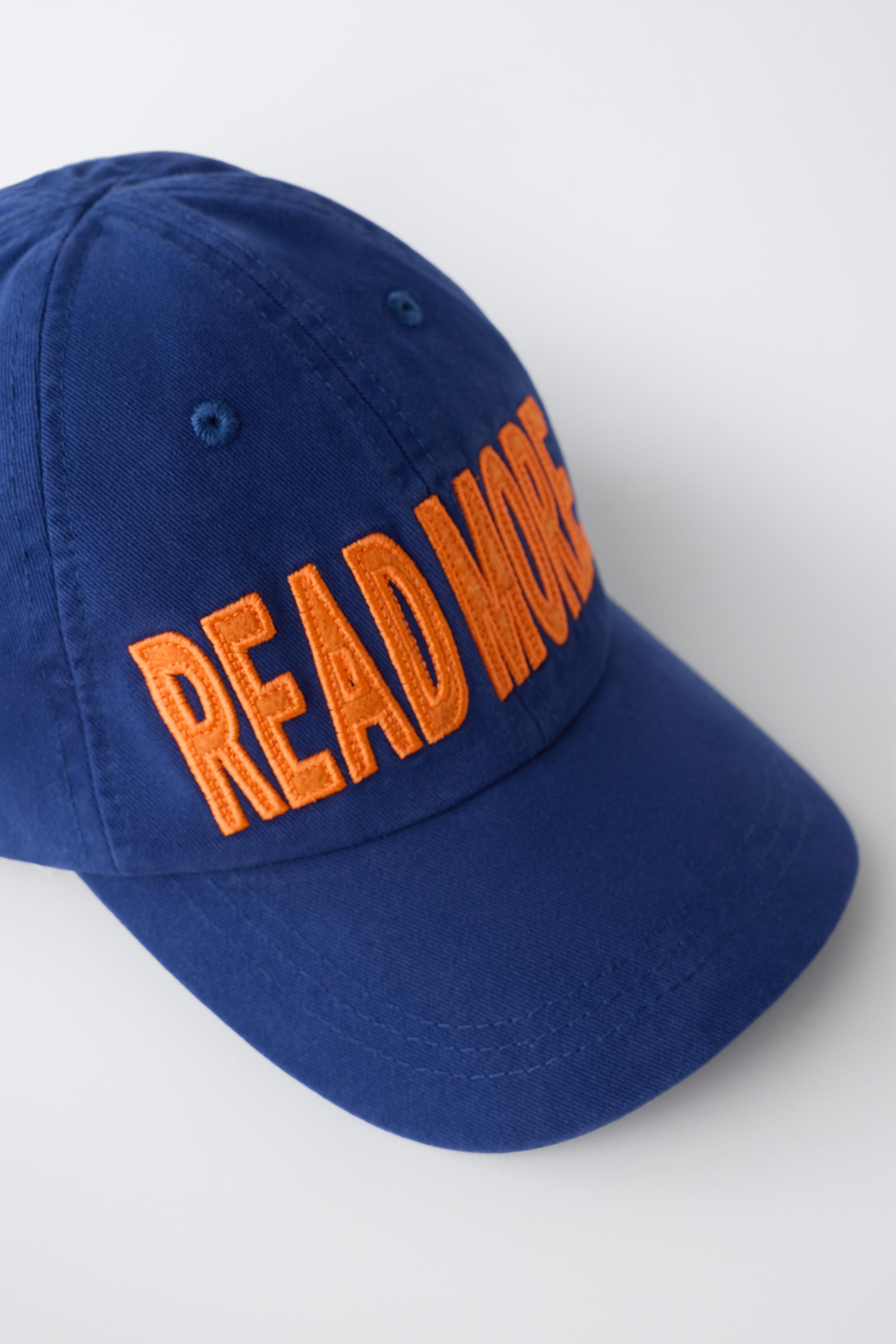 CASQUETTE INSCRIPTION PIÈCE BRODÉE 0FR. PARIS X ZARA