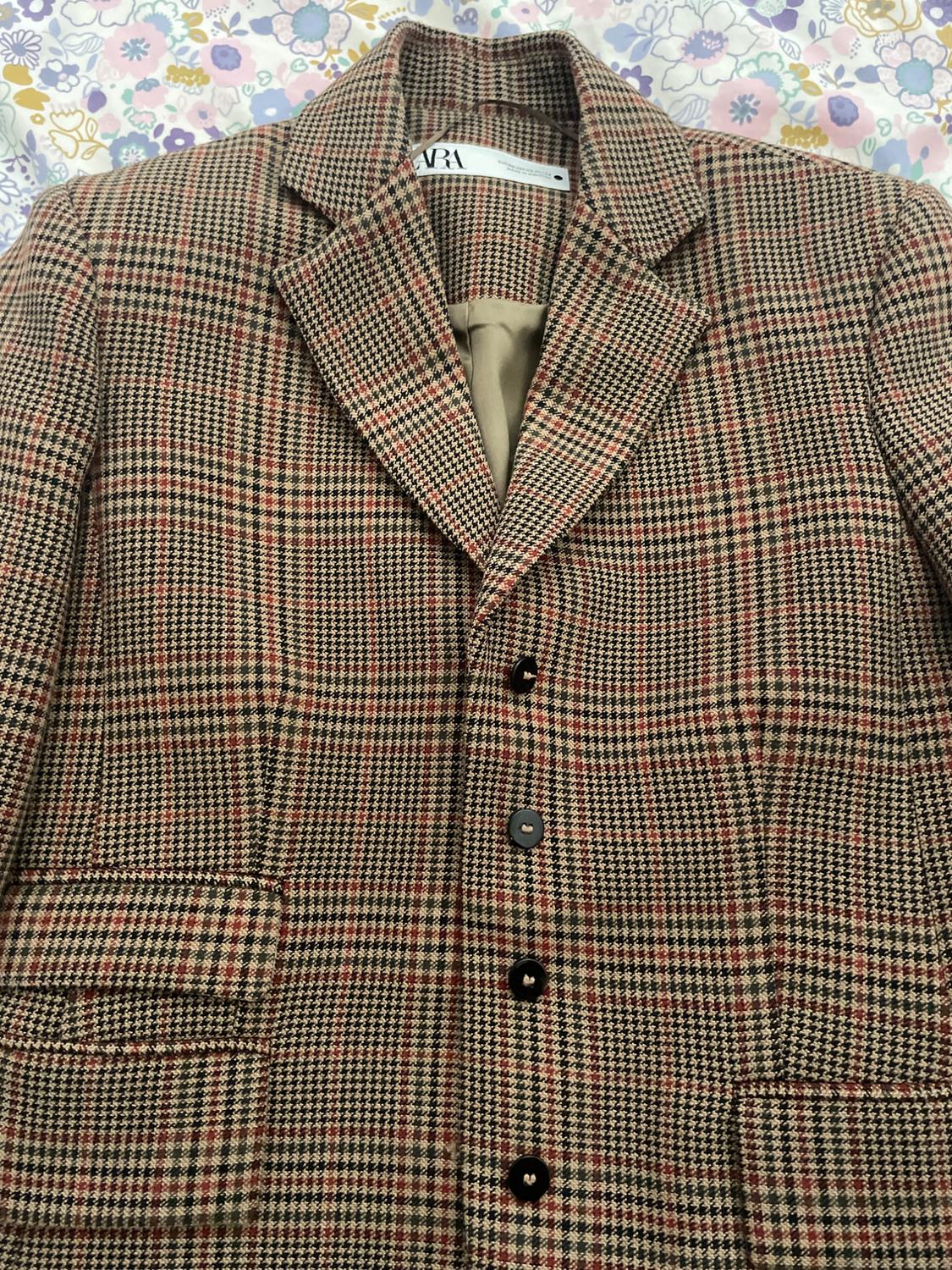 ZW COLLECTION CHECK BLAZER - Image 3