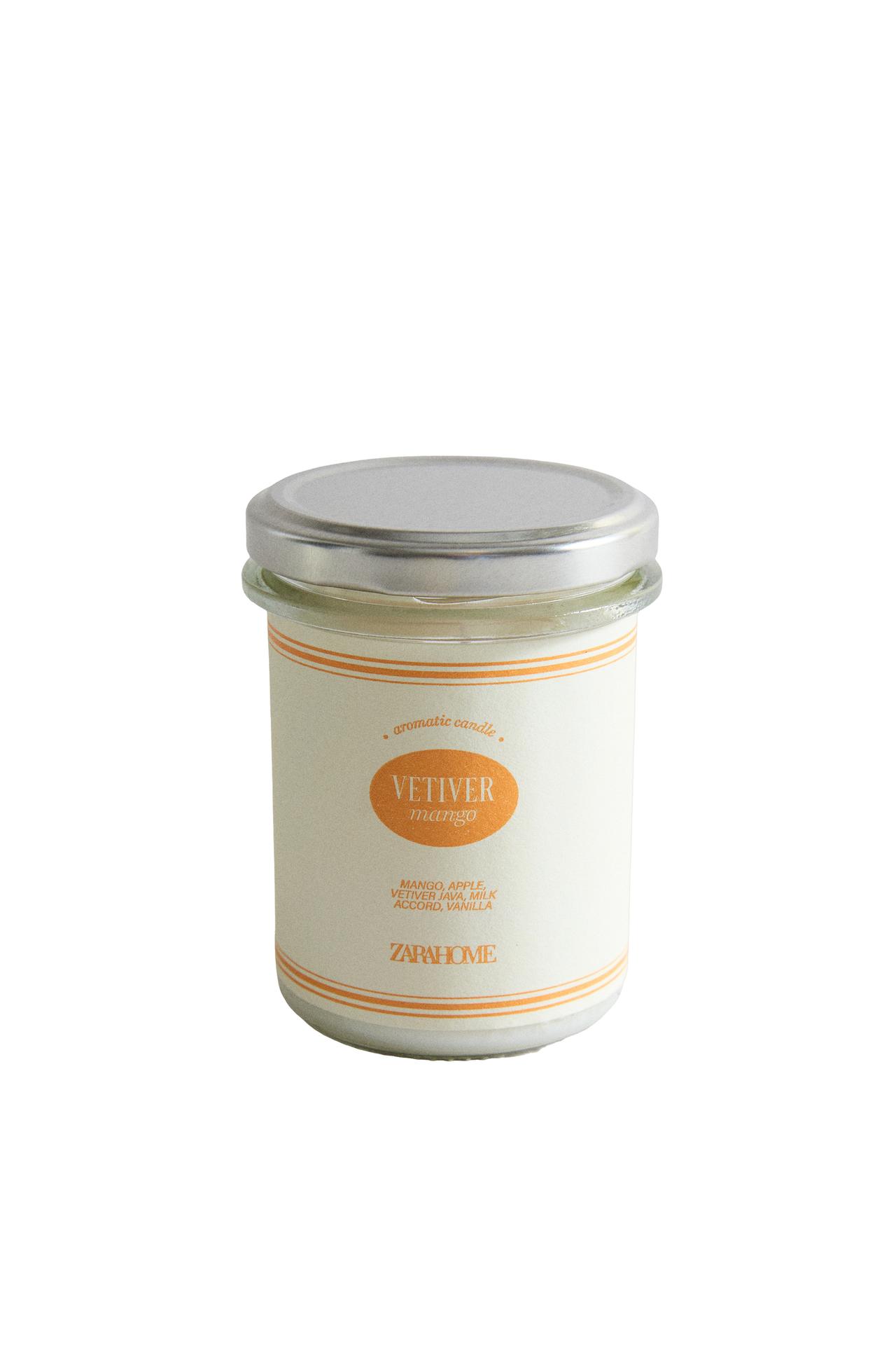 АРОМАТИЧЕСКАЯ СВЕЧА VETIVER MANGO (130 Г)