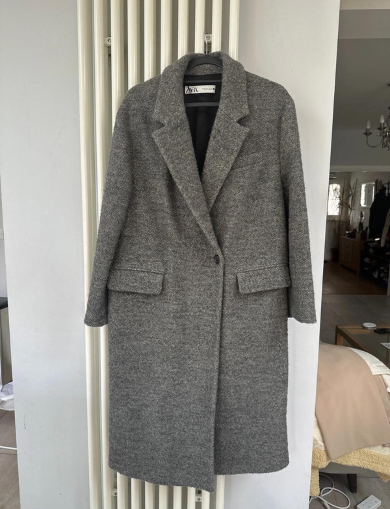 OVERSIZED COAT WITH WOOL