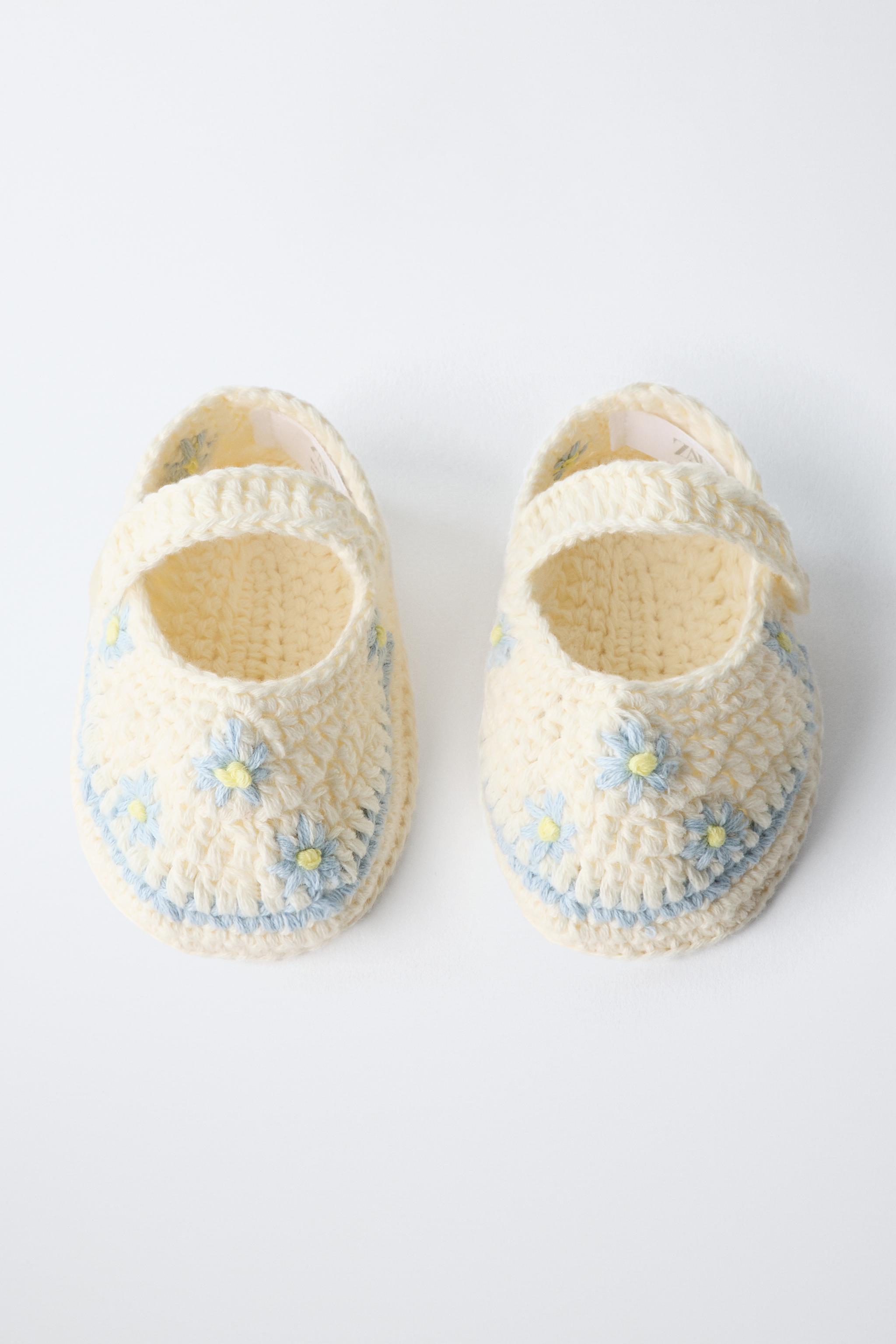 Детские ботинки Zara KNIT BOOTIES — фото 6