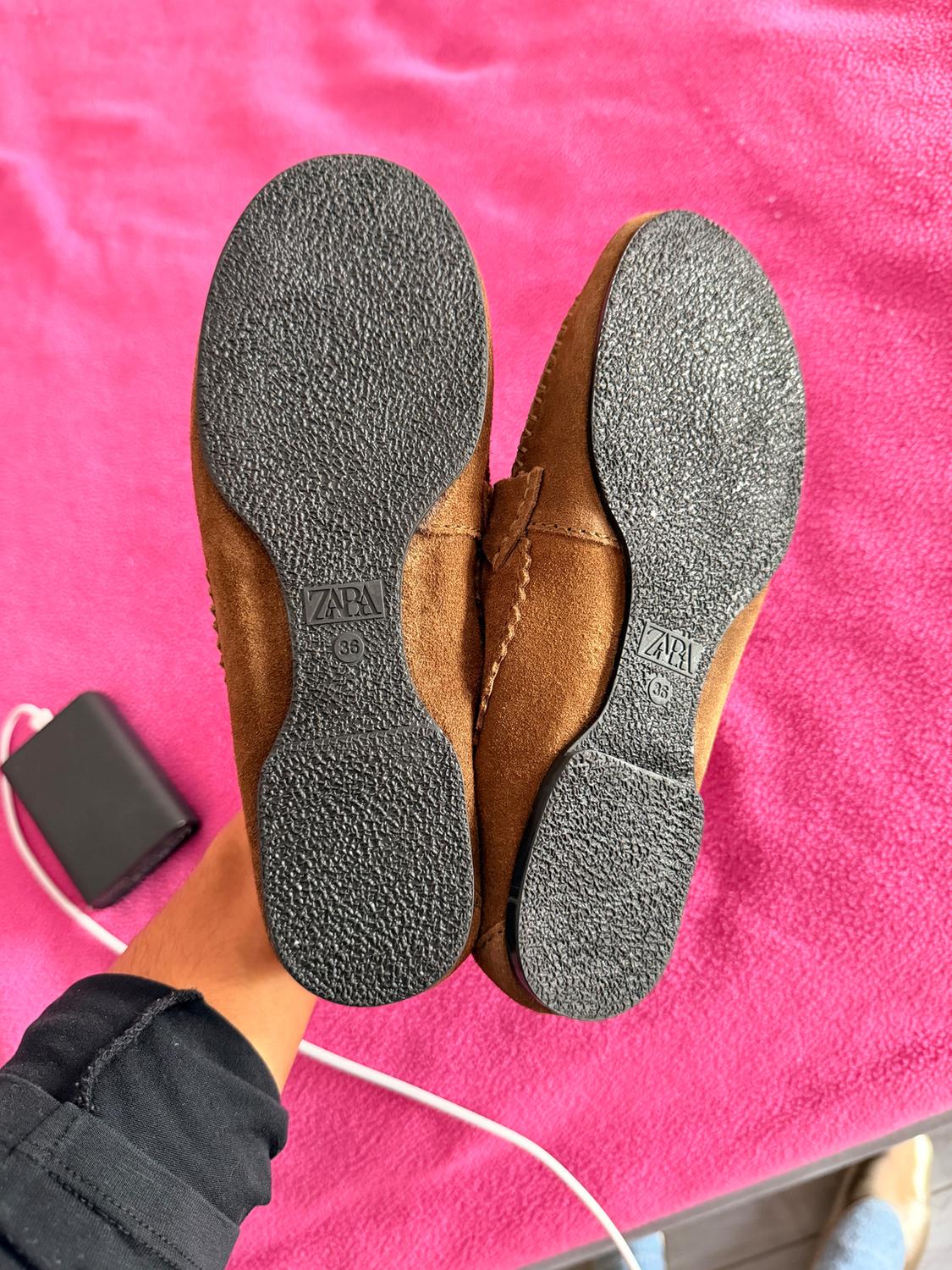 LEATHER DRIVING LOAFERS - Image 4