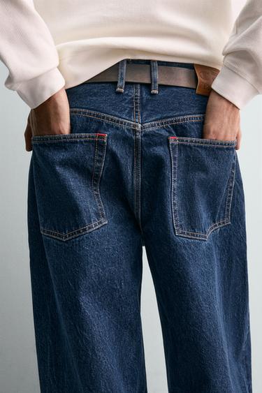 JEAN BAGGY FIT CHAMPION ® X ZARA - Bleu de Zara - Image 6