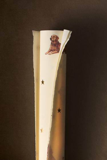 CHRISTMAS PET GIFT WRAP — White 1