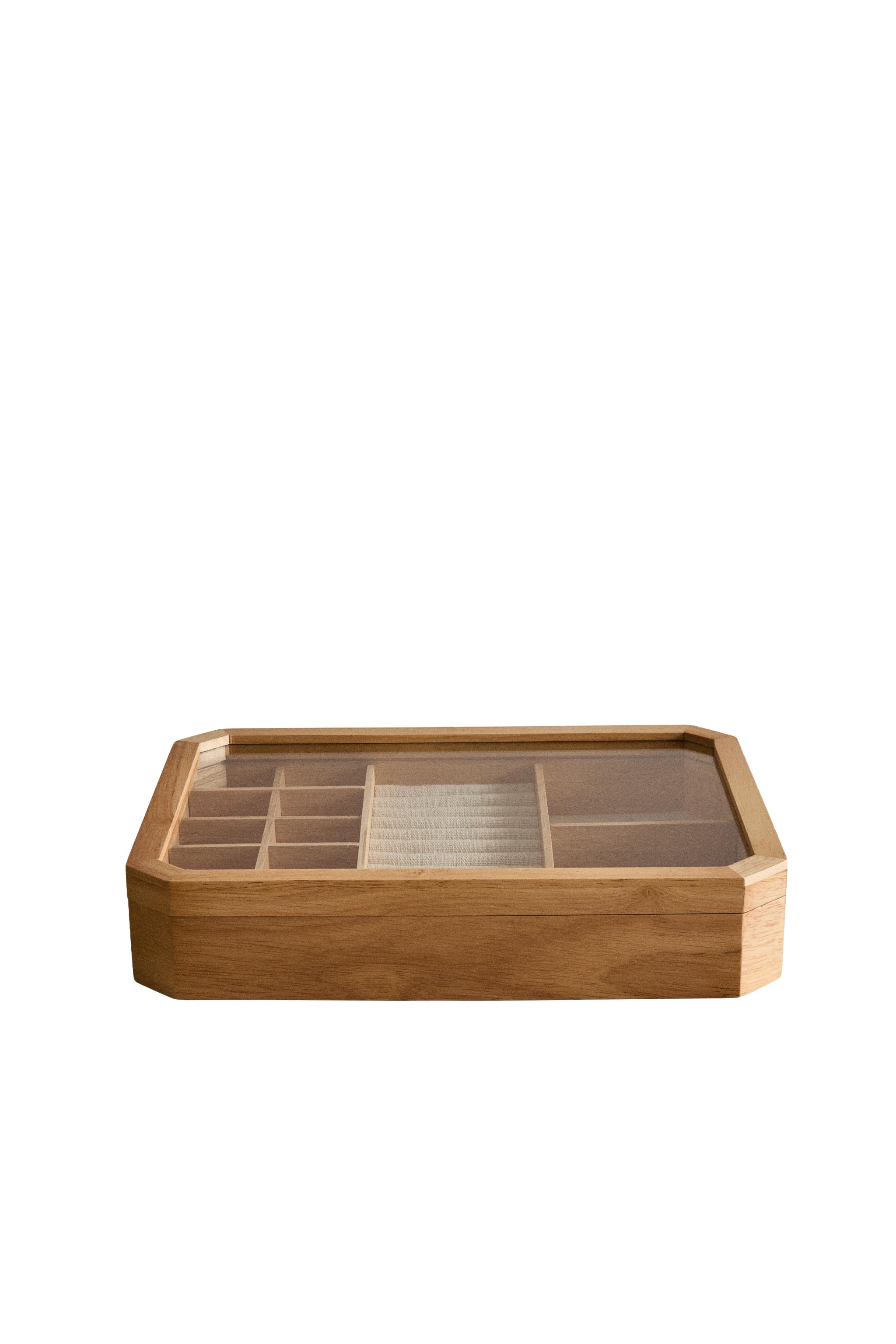 ウッド ジュエリーボックス - ライトベージュ | ZARA Japan / 日本