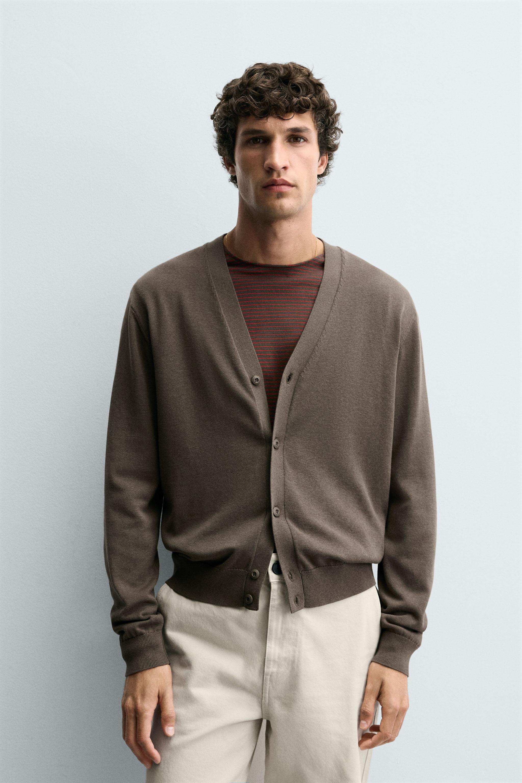 LIGHTWEIGHT STRUCTURED CARDIGAN