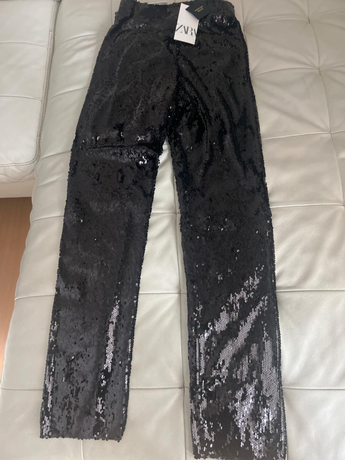 SEQUINNED TROUSERS - Image 2