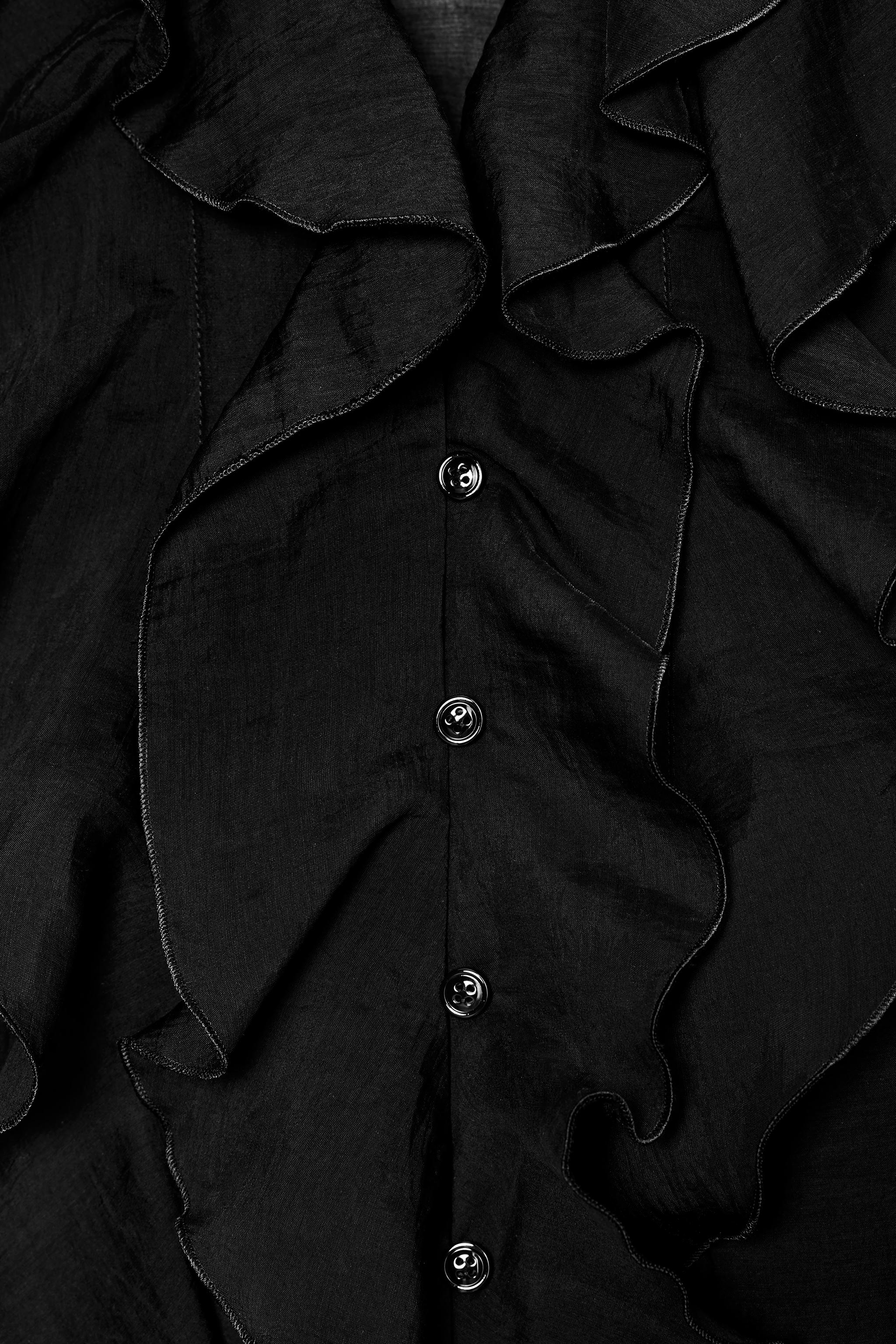 ZW COLLECTION RUFFLED SHIRT