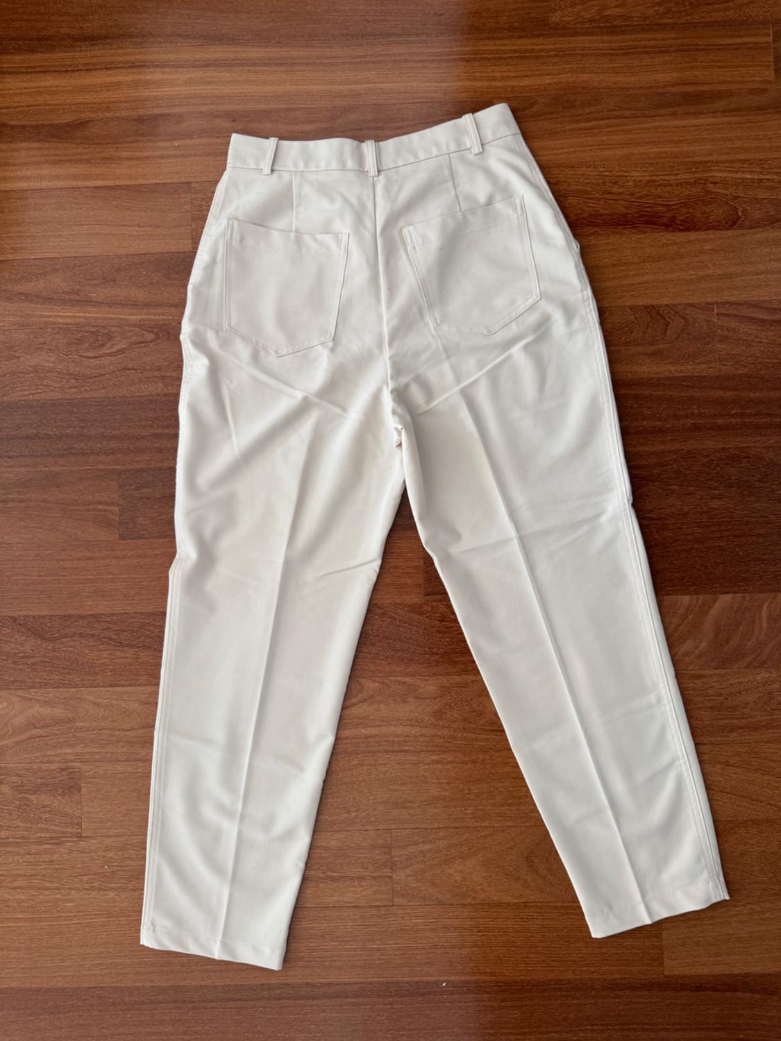 HIGH-WAIST BUTTONED TROUSERS - Image 2